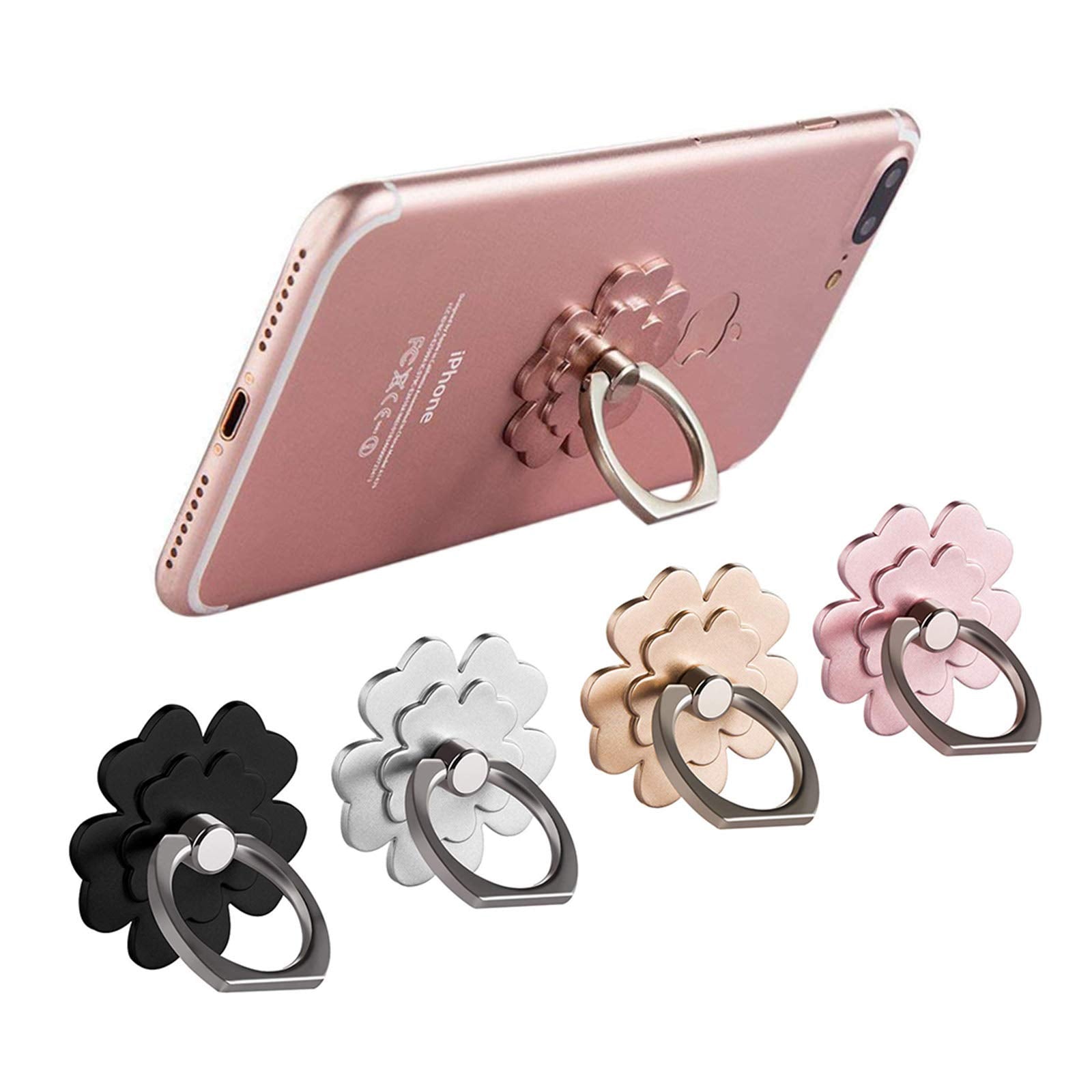 ZORBES® Cell Phone Ring Stand Finger Ring Holder 360 Rotation Phone Holder Grip ZORBES® Cell Phone Ring Stand Finger Ring Holder 360 Rotation Phone Holder Grip